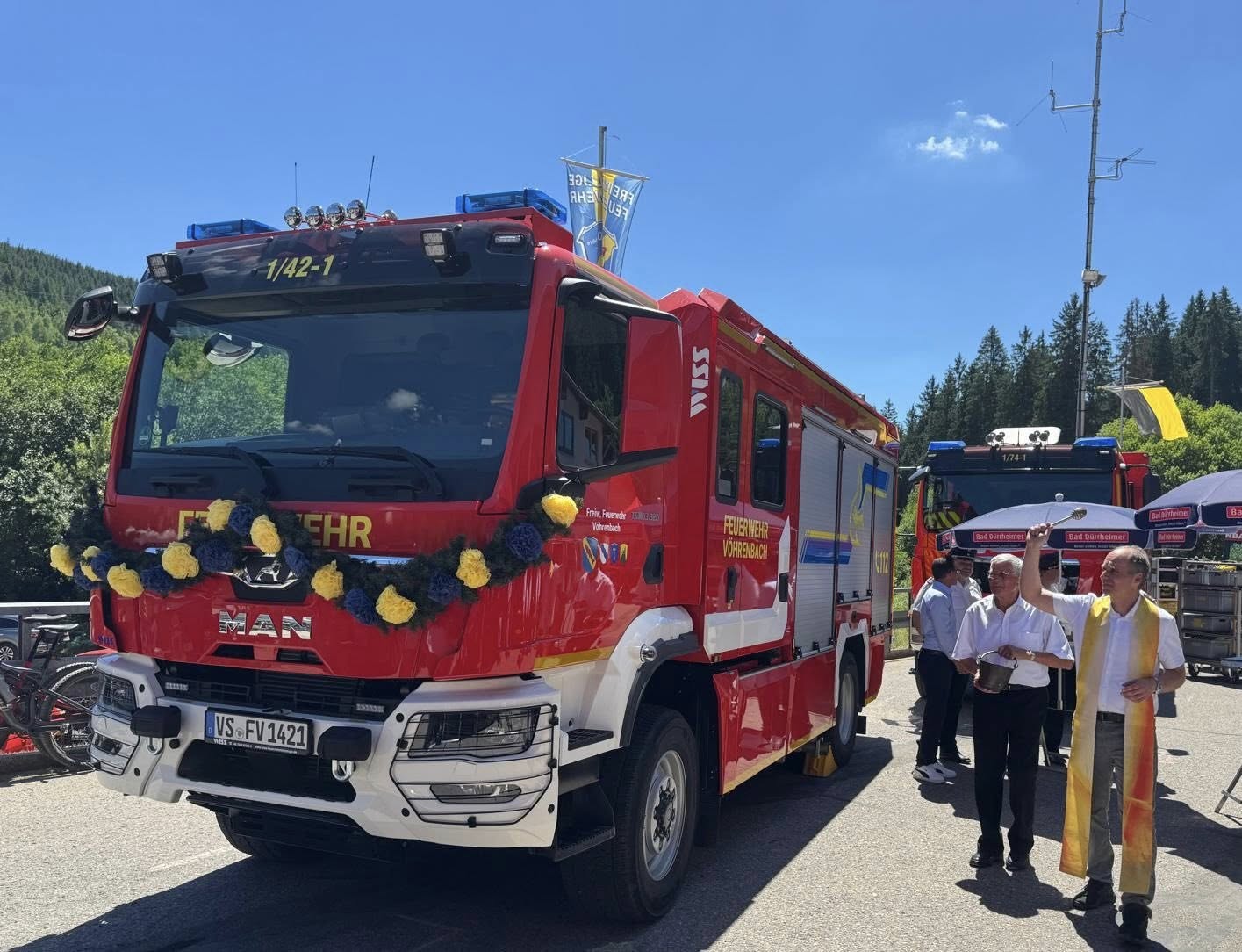 Einweihung LF 10 Abteilung Stadt am 29.Juni 2025 (Ersatzbeschaffung TLF) Einweihung LF 10 Abteilung Stadt am 29.Juni 2025 (Ersatzbeschaffung TLF)
